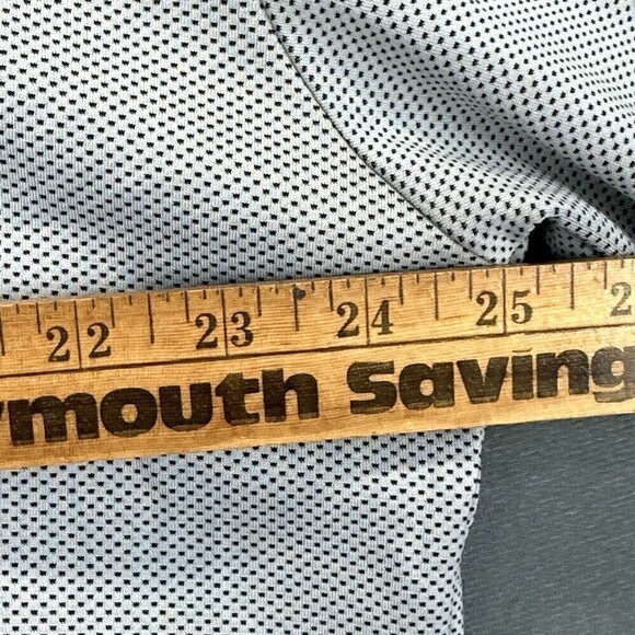Callaway Polo Shirt Men Extra Large Gray PinDot Opti Dri Swing Tech Golf Stretch - Picture 11 of 14